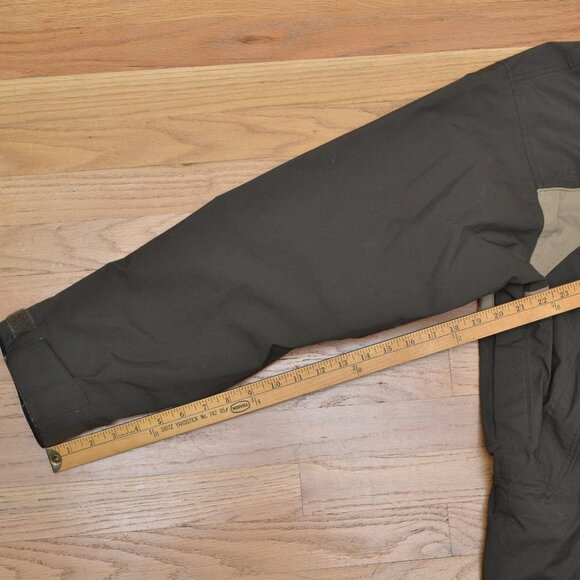 Eddie Bauer EBTEK Gore-Tex Dark Olive Green Waterproof Jacket Mens Size L - Picture 8 of 10